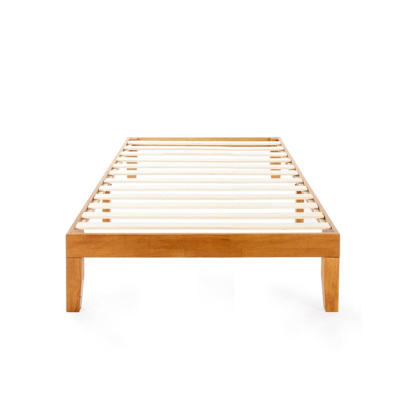 12" Classic Solid Wood Platform Bed Frame