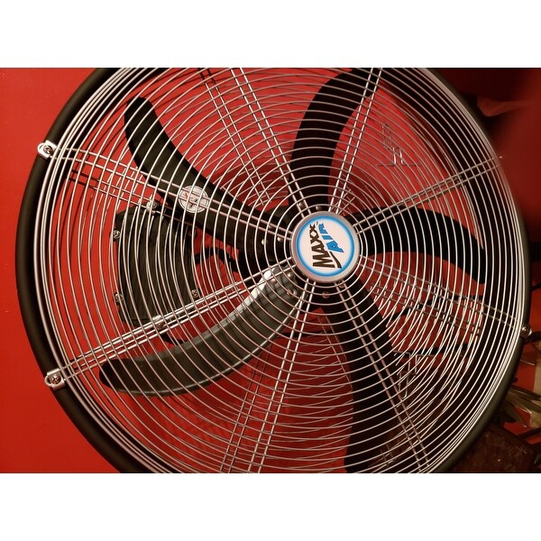 Top Product Reviews For Maxxair Black 20 Inch Outdoor Rated Pedestal Fan 12137268 Overstock