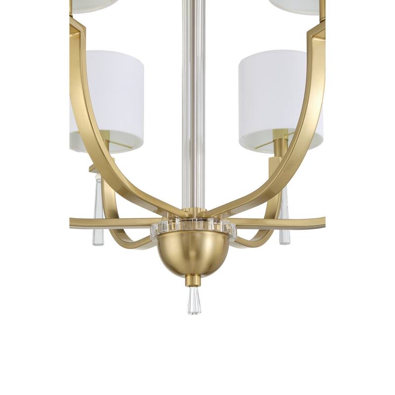 Craftmade 58226 Fortuna 6 Light 28" Wide Chandelier