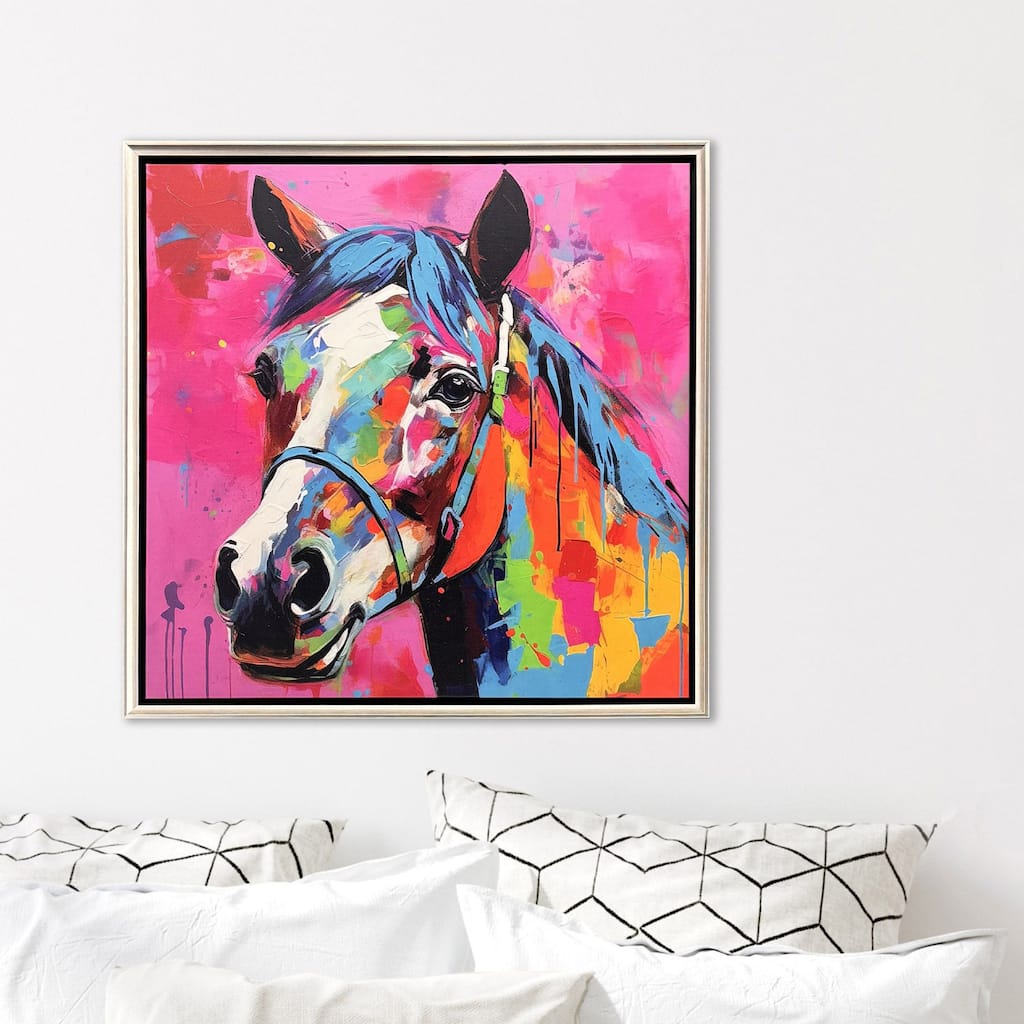Paragon Colorful Horse II Canvas