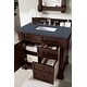 preview thumbnail 27 of 34, James Martin Vanities Brookfield 36" Single Vanity, Burnished Mahogany
