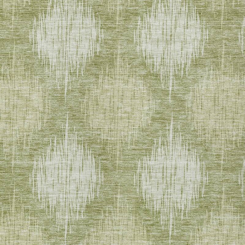 HomeRoots Ikat Transitional Rectangle Outdoor Rug