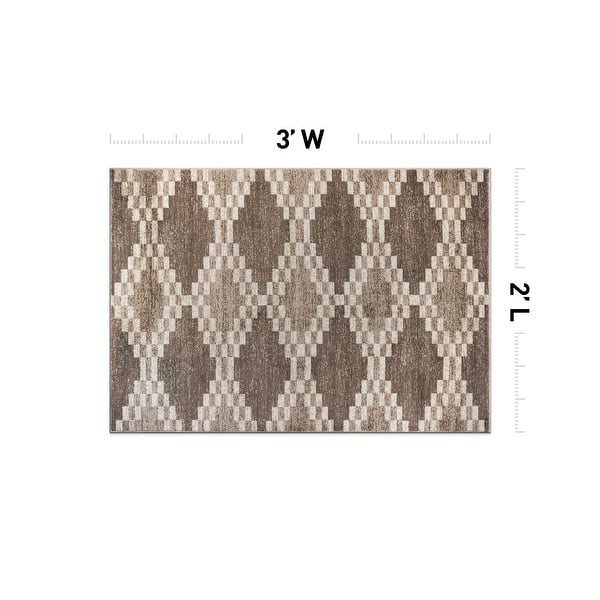 dimension image slide 11 of 14, Southwestern Geometric Area Rug
