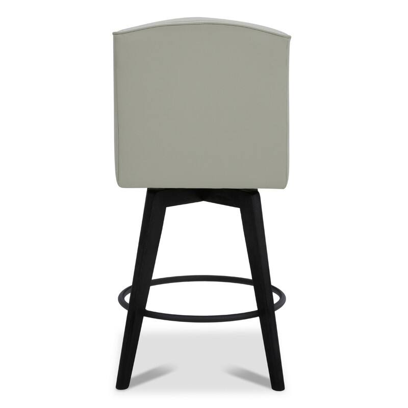 Spruce & Spring Jayden Upholstered Counter Height Swivel Barstool Set