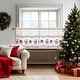 preview thumbnail 20 of 20, Deconovo Embroidered Christmas Sheer Window Curtains 2 Panels
