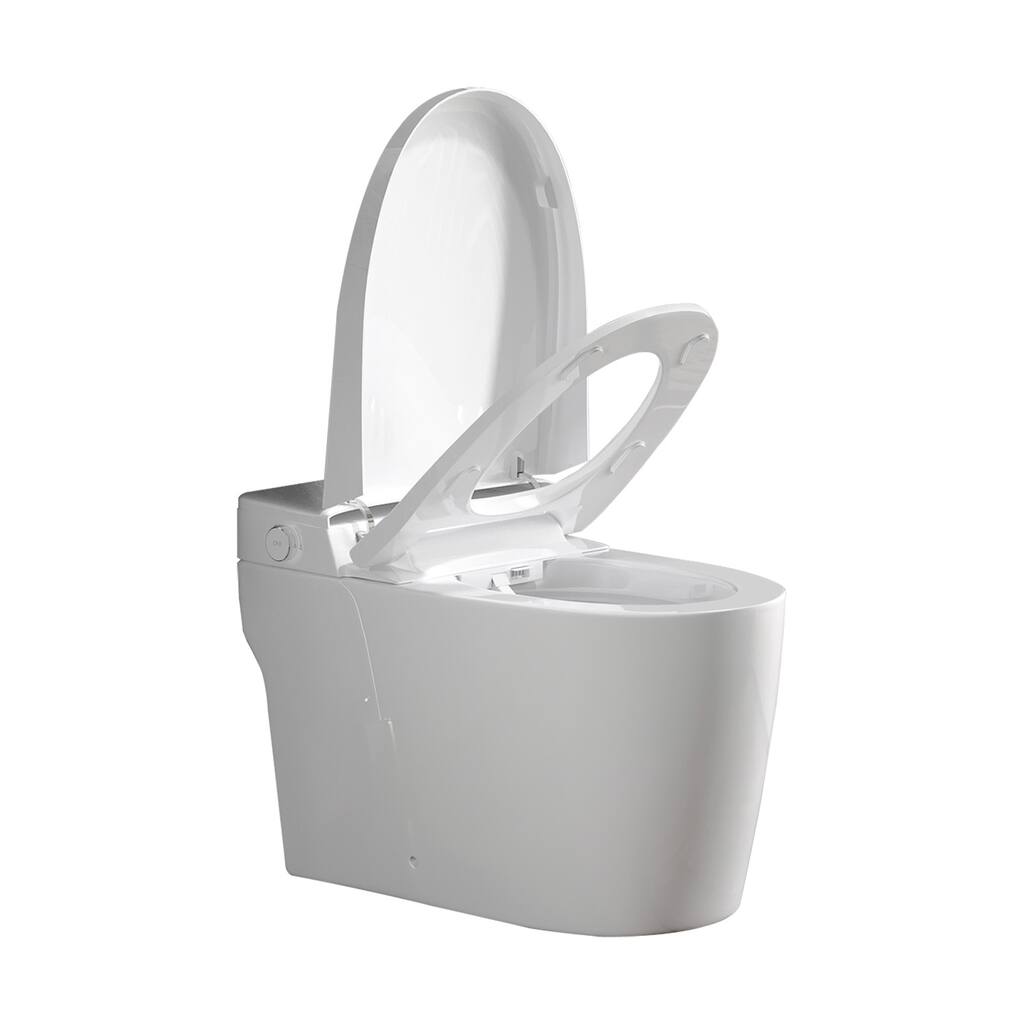 Topcraft Bathroom One Piece Toilet Smart Toilet with Warm Air Dryer Heated Seat