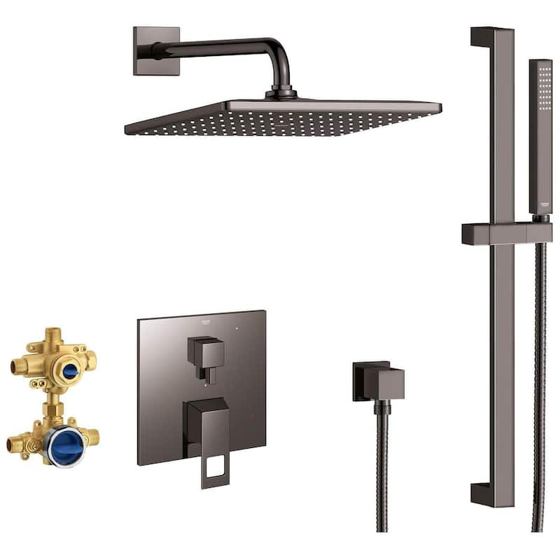 Grohe 29 432 Eurocube Pressure Balanced Shower System with Shower