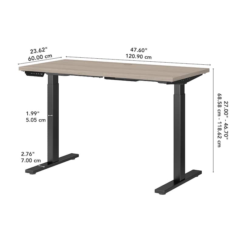 Bush Business Furniture Move 60 Series 48x24 Adjustable Standing Desk