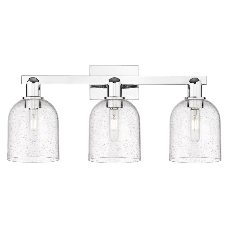 Innovations Lighting 716-3W-12-25 Bella Vanity Bella 3 Light 25" Wide - Polished Chrome / Seedy