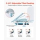 preview thumbnail 20 of 40, UIMOSO Kids Study Chair and Desk Set, Study Desk and Chair for Kids, Adjustable Height Kids Study Desk with Chair