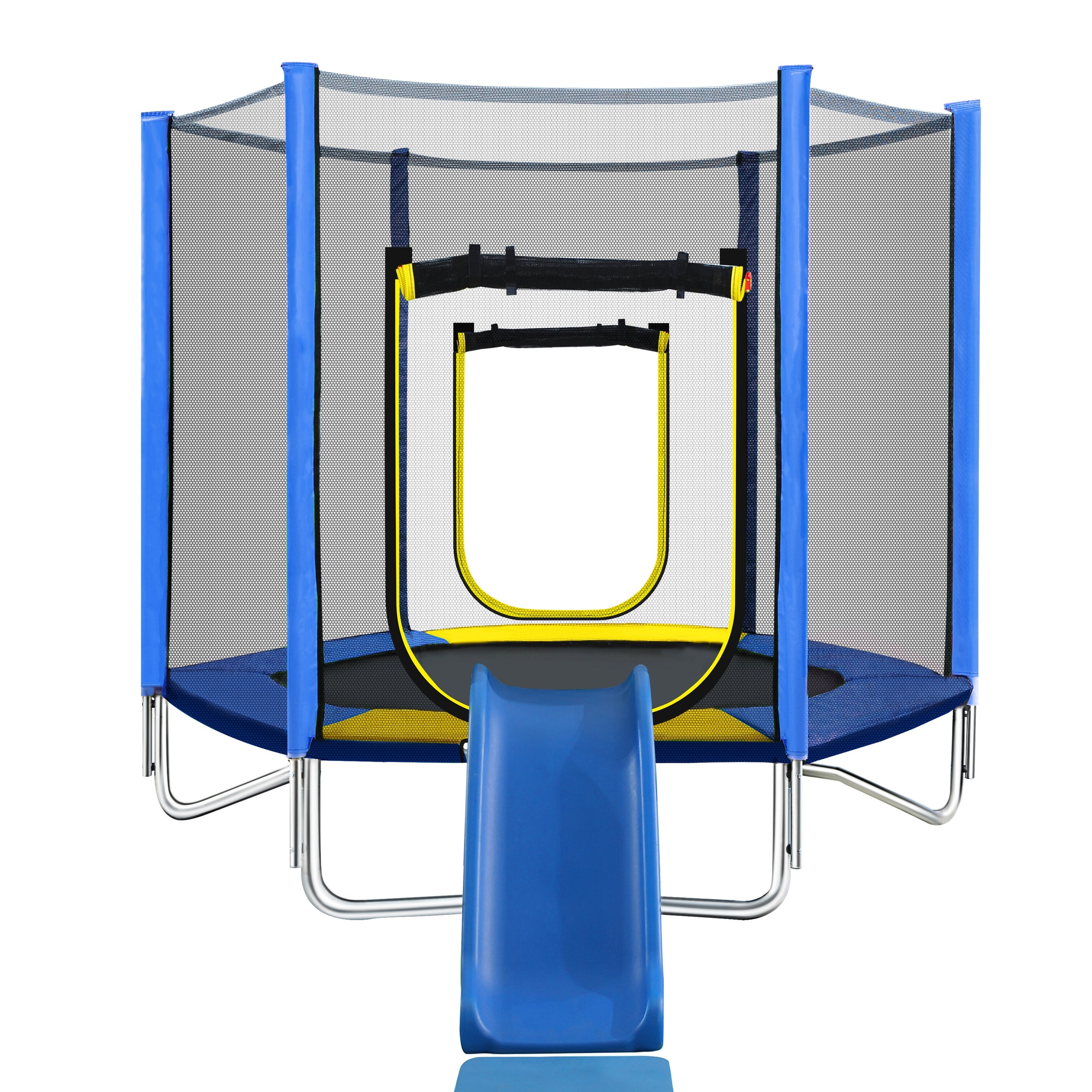 7FT Climb Slide Small Kids Trampoline Blue Bed Bath Beyond 40612794