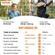preview thumbnail 16 of 28, VEVOR Ninja Warrior Obstacle Course for Kids,Outdoor Playset Equipment,Backyard Toys Training Equipment Set with 12 Obstacles