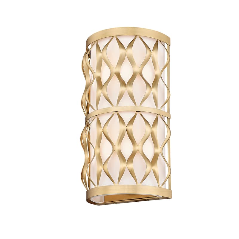 Z-Lite 1948-2S Harden 2 Light 15" Tall Wall Sconce