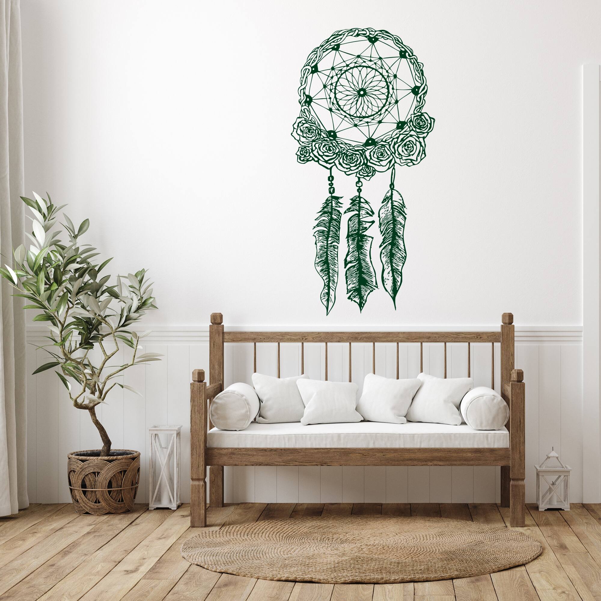 Dream Catcher Wall Decal Vinyl Sticker Decals-image