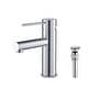 preview thumbnail 2 of 121, Luxury Solid Brass Single Hole Bathroom Faucet Chrome W/ Pop Up Drain