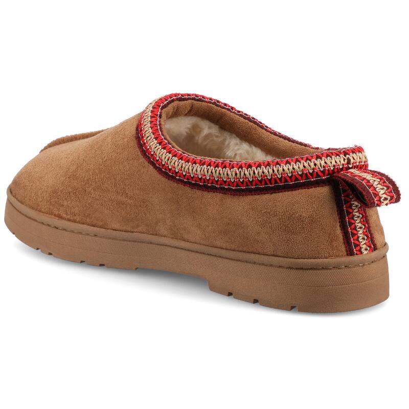 Vance Mens Wheeler Shearling Clog Slipper