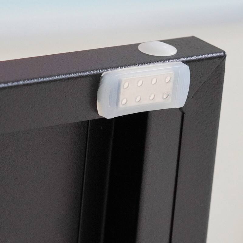 Metal Storage Cabinet with Doors and Adjustable Shelves, Steel Garage Storage Cabinet, Metal File Cabinet