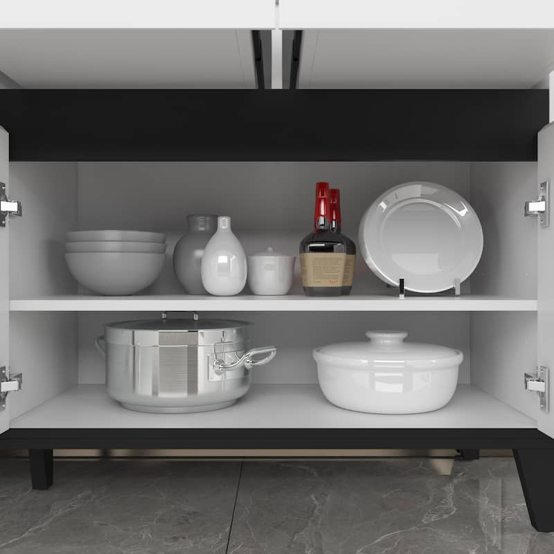 Modern Buffet Storage Bookcase Cabinet Table Living Room Kitchen Chest