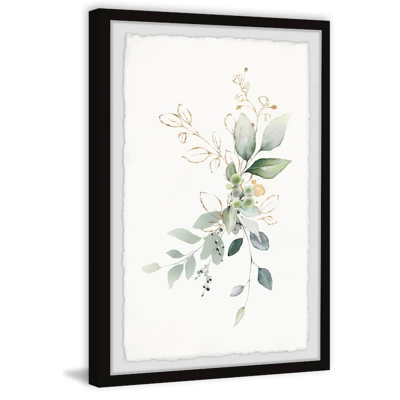 'Bloom With Grace' Framed Painting Print