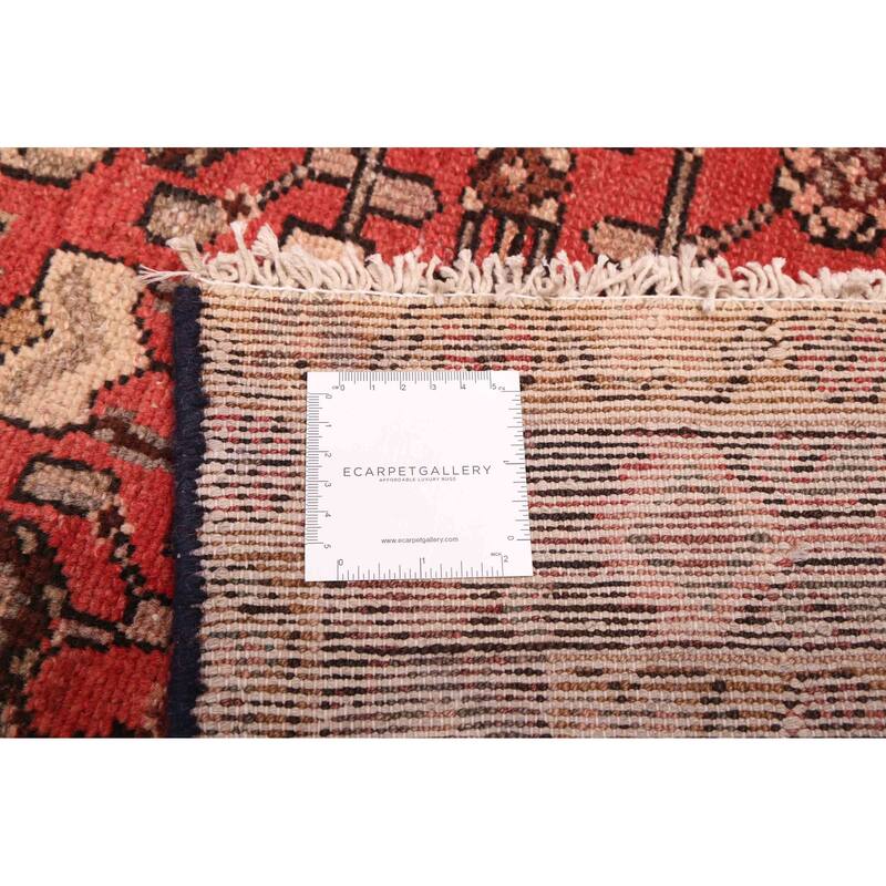 ECARPETGALLERY Hand-knotted Andelz Red Wool Rug - 5'0 x 7'7