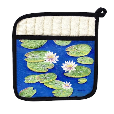 Lily Pads Pot Holder - 9x9