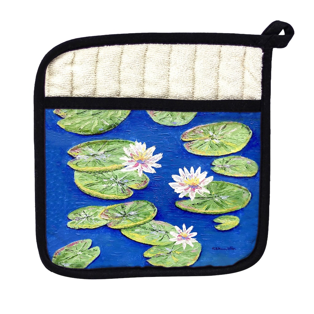 Lily Pads Pot Holder - 9x9
