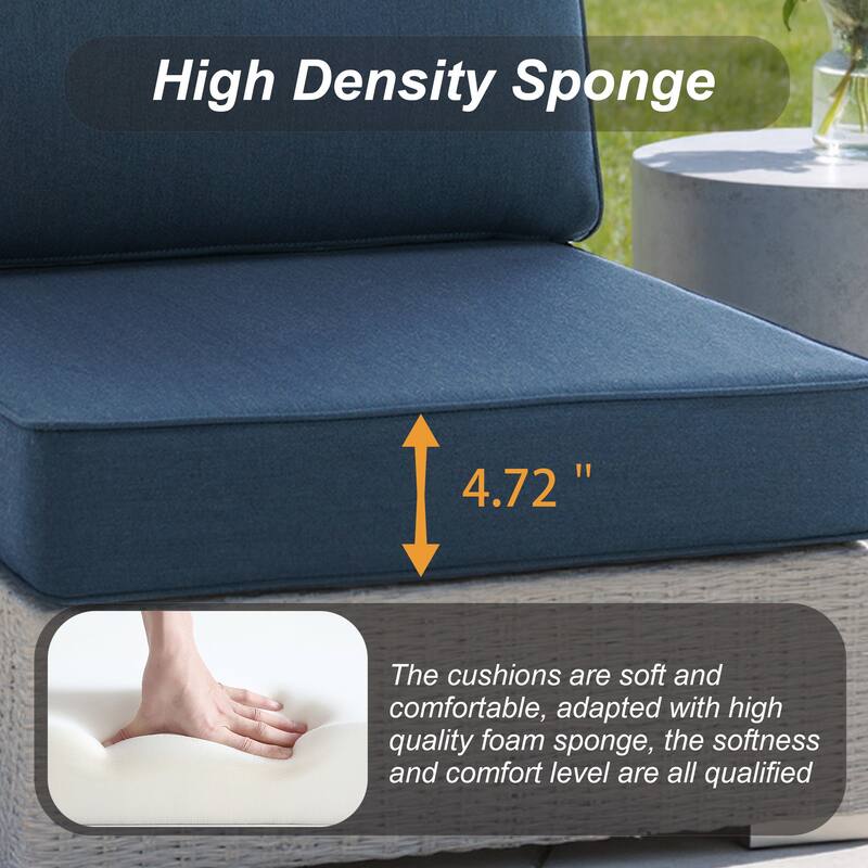 Sunbrella Indoor Outdoor Chair Cushion and Pillow