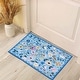 preview thumbnail 44 of 65, Nature Floral Non-Slip Machine Washable Colorful Modern Area Rug