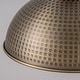 preview thumbnail 11 of 13, Farmhouse Industrial 1-Light Wall Sconce with Hammered Metal Shade Barn Outdoor Light - W10.24"
