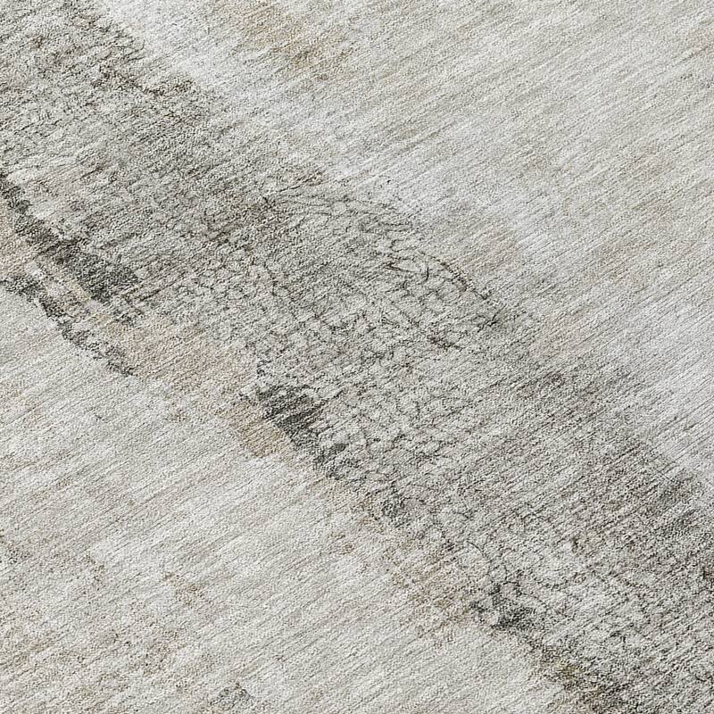 Fave Contemporary Abstract Low Maintenance Blended Style Outdoor Rug