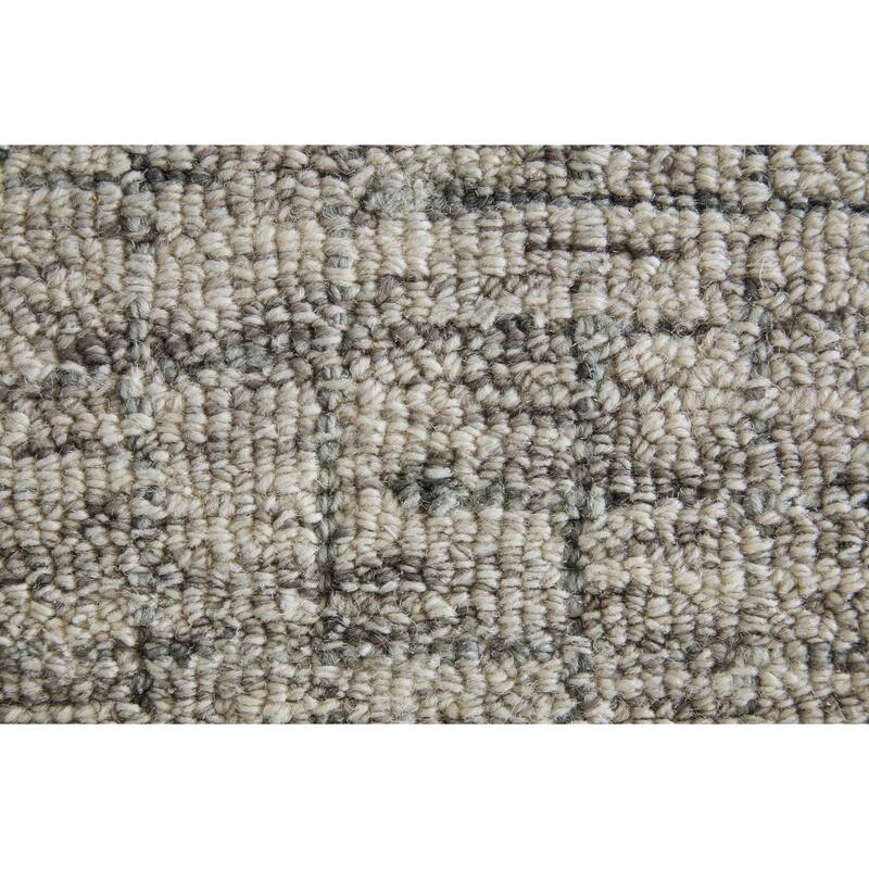 Grand Bazaar Natal Hand Tufted Solid Transitional Area Rug