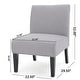 preview thumbnail 22 of 43, Kassi Contemporary Slipper Accent Chair by Christopher Knight Home