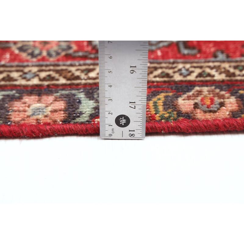 ECARPETGALLERY Hand-knotted Antalya Vintage Red Wool Rug - 9'3 x 12'2