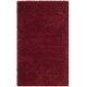 preview thumbnail 149 of 184, SAFAVIEH Santa Monica Shag Einara 2-inch Thick Area Rug 3' x 5' - Maroon - Rectangle