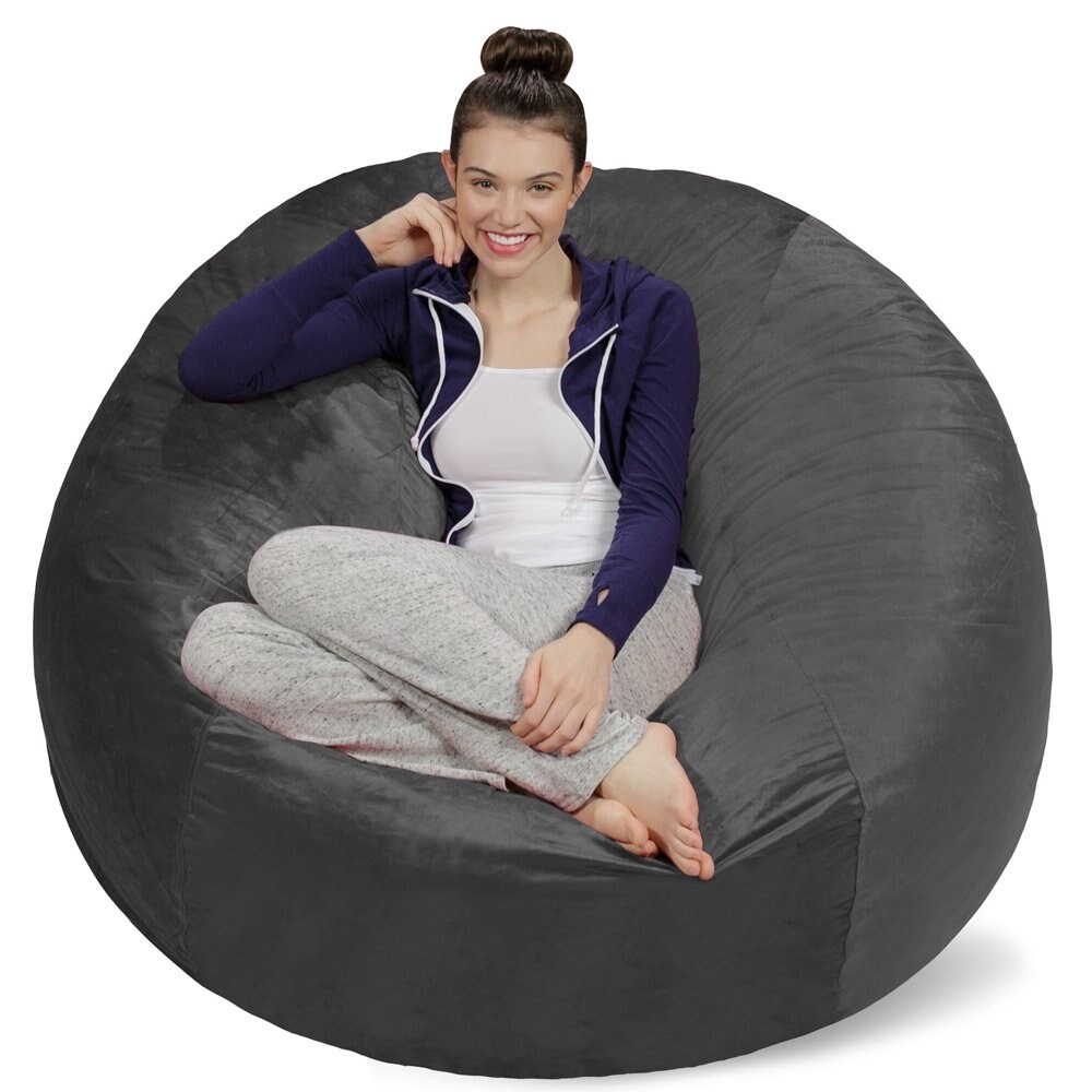 Bed bath & beyond discount microsuede bean bag chair