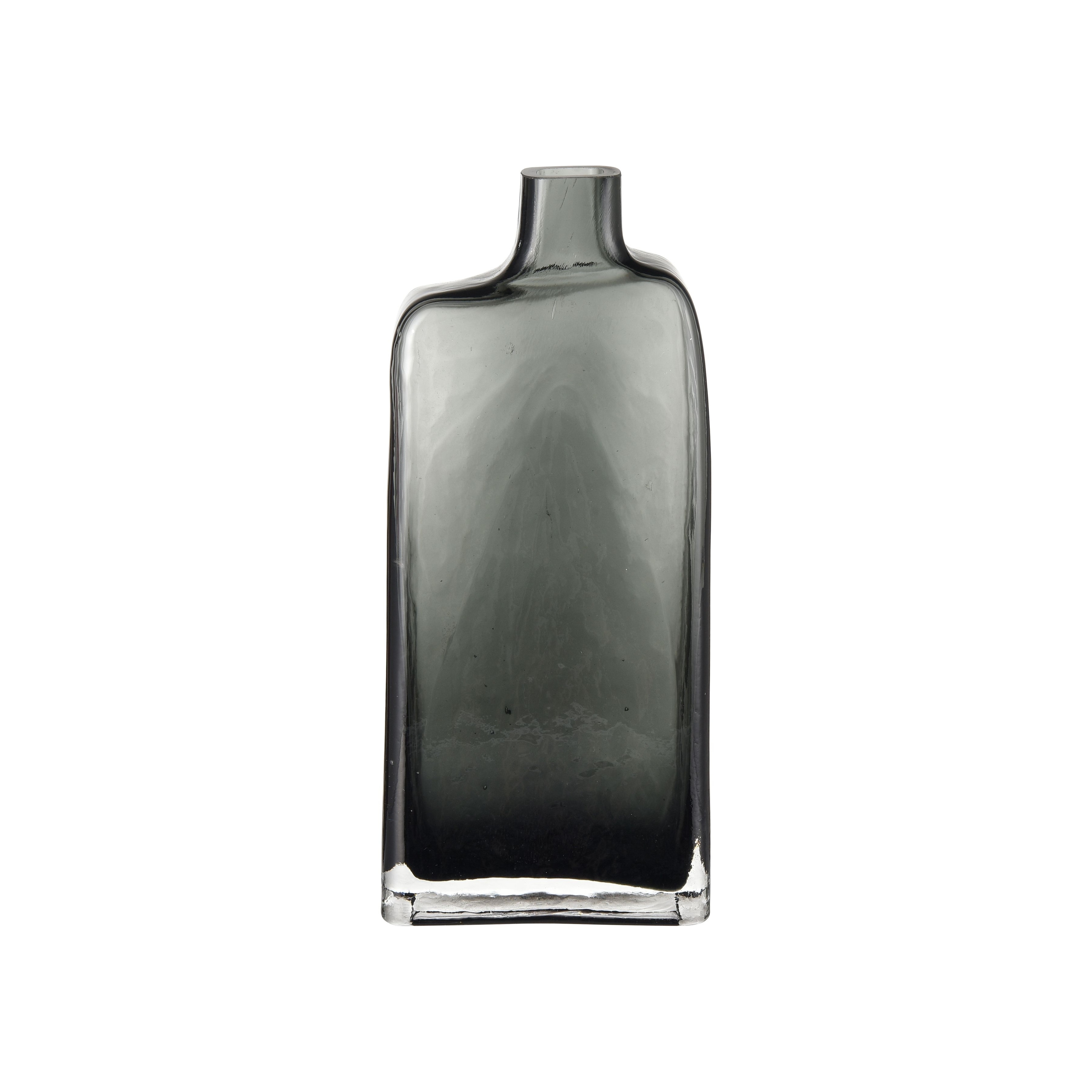 Atlas Sellen Smoky Glass Bottle Vase