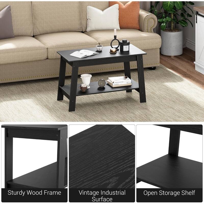 Coffee Table, 31.49'' Small Living Room Tables