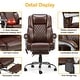 preview thumbnail 44 of 75, EROMMY Heated Massage Reclining Office Chair, 300 Lbs Capacity