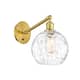 Option Clear Water Glass / Satin Gold
