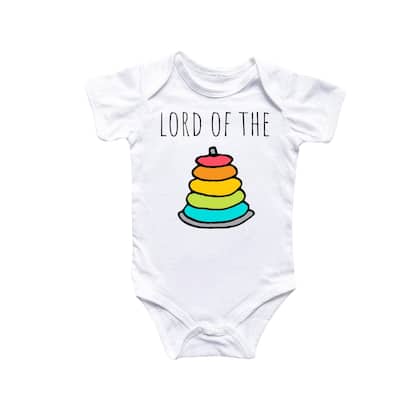 Ring Fantasy Lords - Baby Boy Girl Clothes Infant Bodysuit Funny Cute Newborn 3