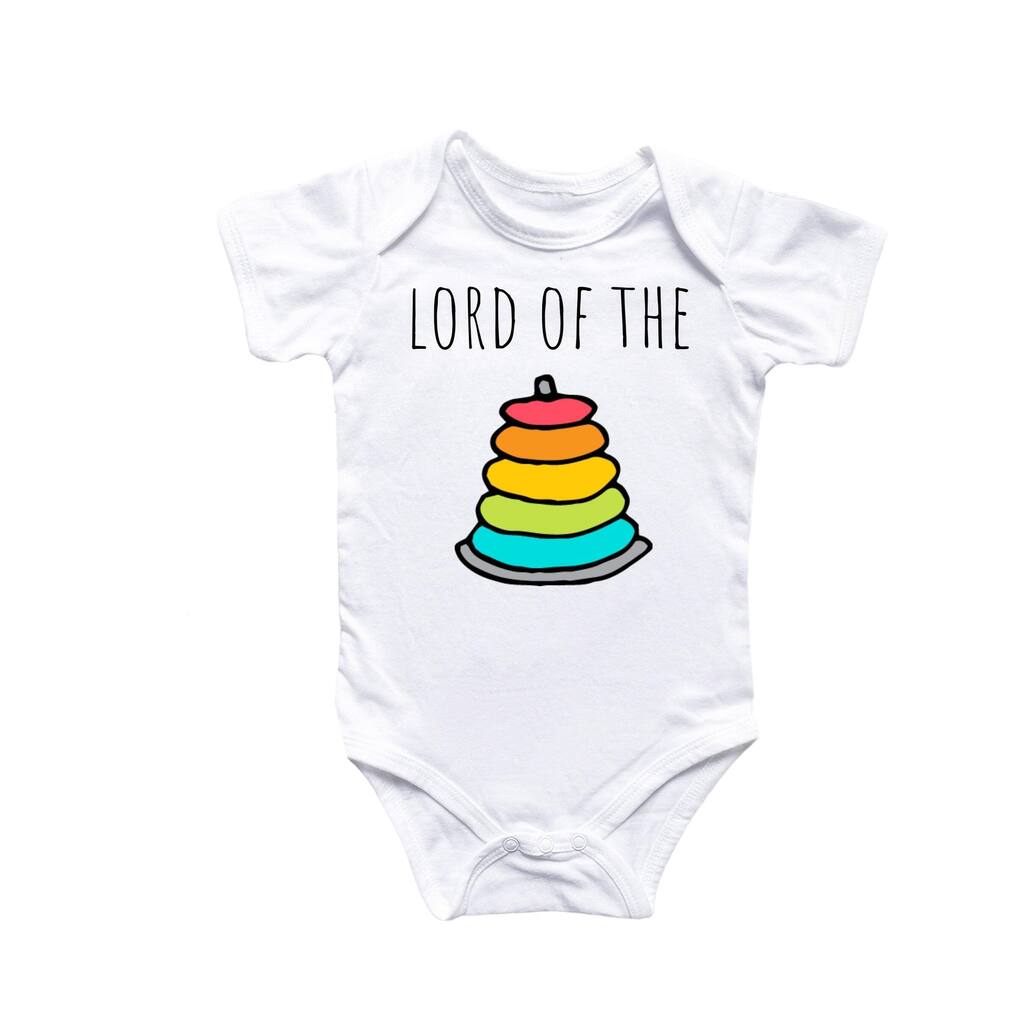 Ring Fantasy Lords - Baby Boy Girl Clothes Infant Bodysuit Funny Cute Newborn 3