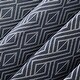 preview thumbnail 11 of 19, Scott Living Gresham Geometric Total Blackout Grommet Curtain Panel, Single Panel