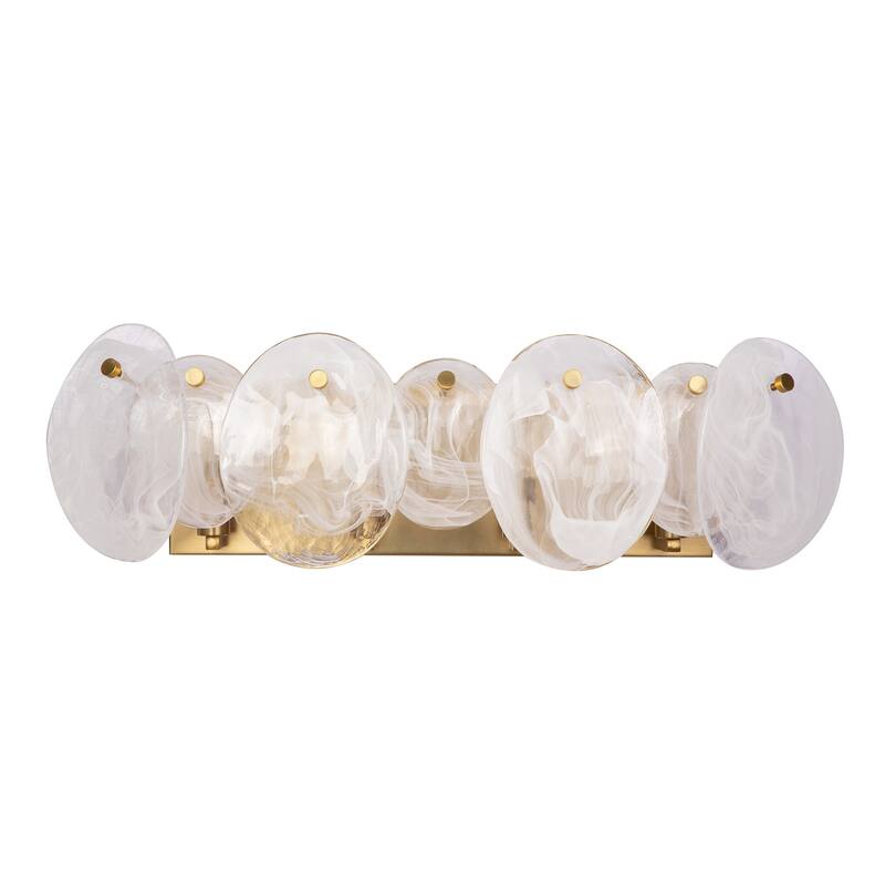 Artcraft Lily Bathroom Vanity - Brushed Brass Finish