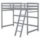 preview thumbnail 5 of 12, Comprehensive Design Twin Size High Loft Bed, Under Bed Capacious Space