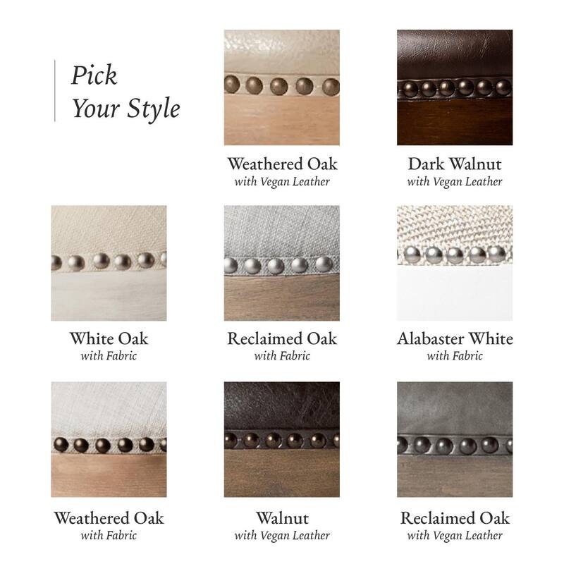 Maven Lane Pullman Backless Swivel Kitchen Stool