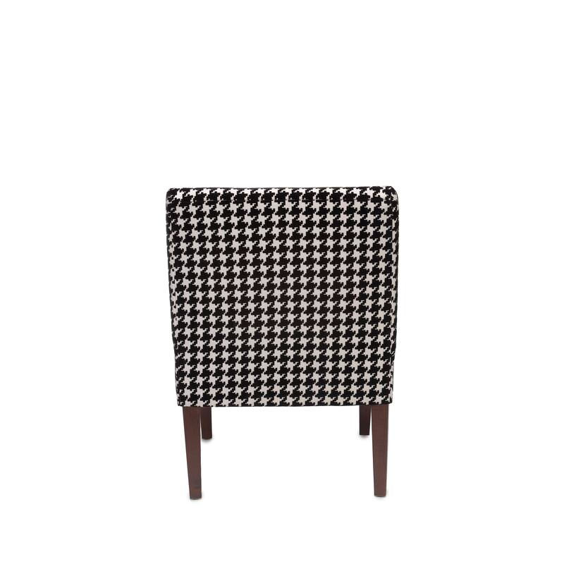 Samantha Transitional Button Tufted Slipper Chair