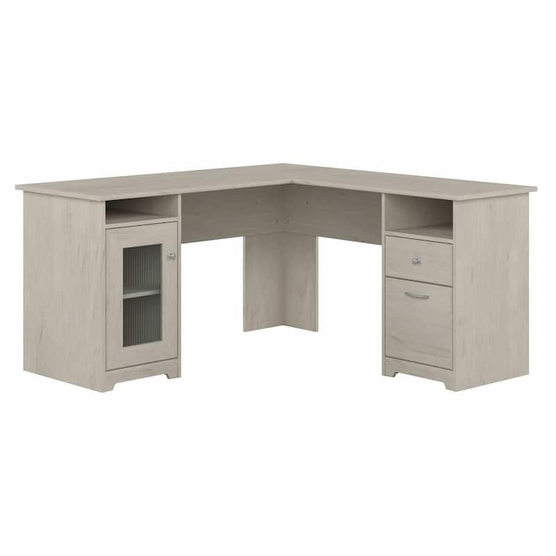 Cabot 60W L Shaped Computer Desk with Storage by Bush Furniture