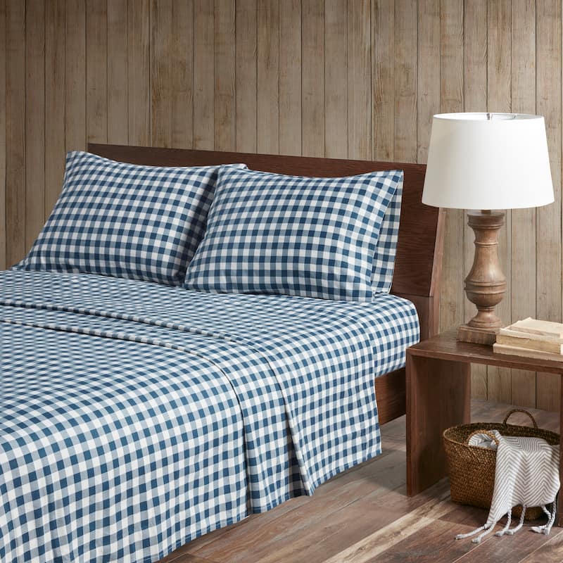 Woolrich Cotton Flannel Sheet Set On Sale Bed Bath & Beyond 12676815
