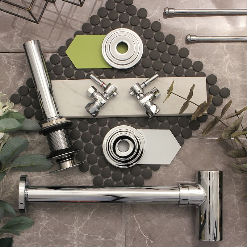 Trimscape Push Pop-Up Drain without Overflow