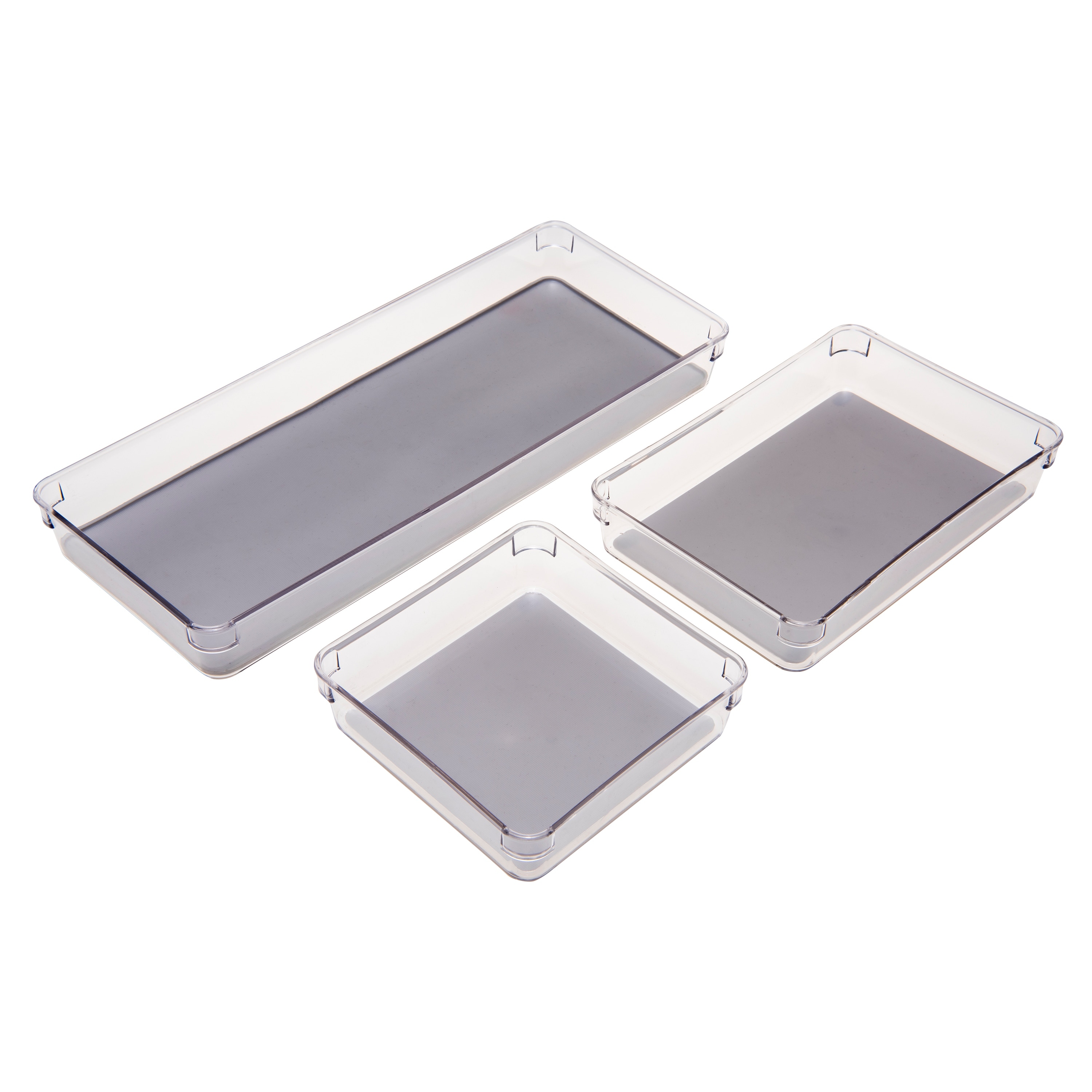 8Pcs Clear Plastic Drawer Organizers - On Sale - Bed Bath & Beyond